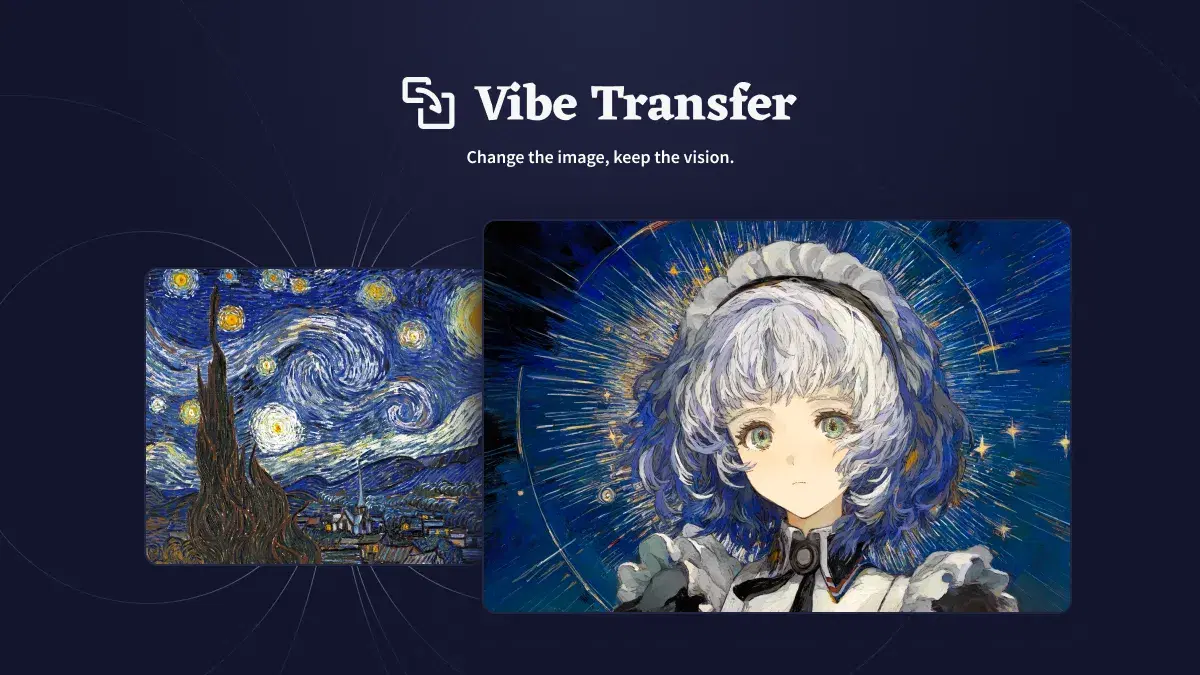 NovelAI Diffusion V3 “Vibe Transfer”