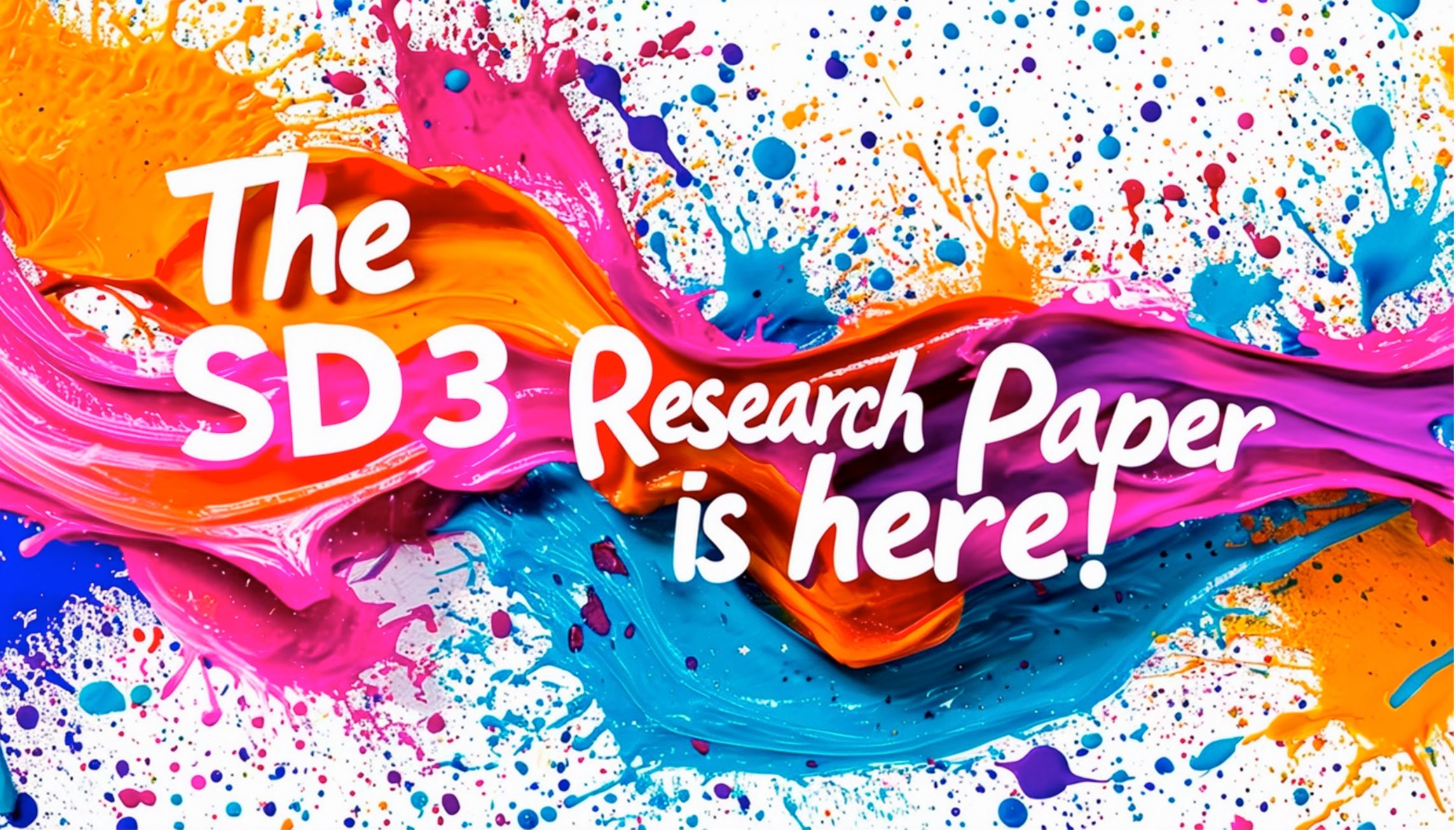 Stable Diffusion 3: Research Paper