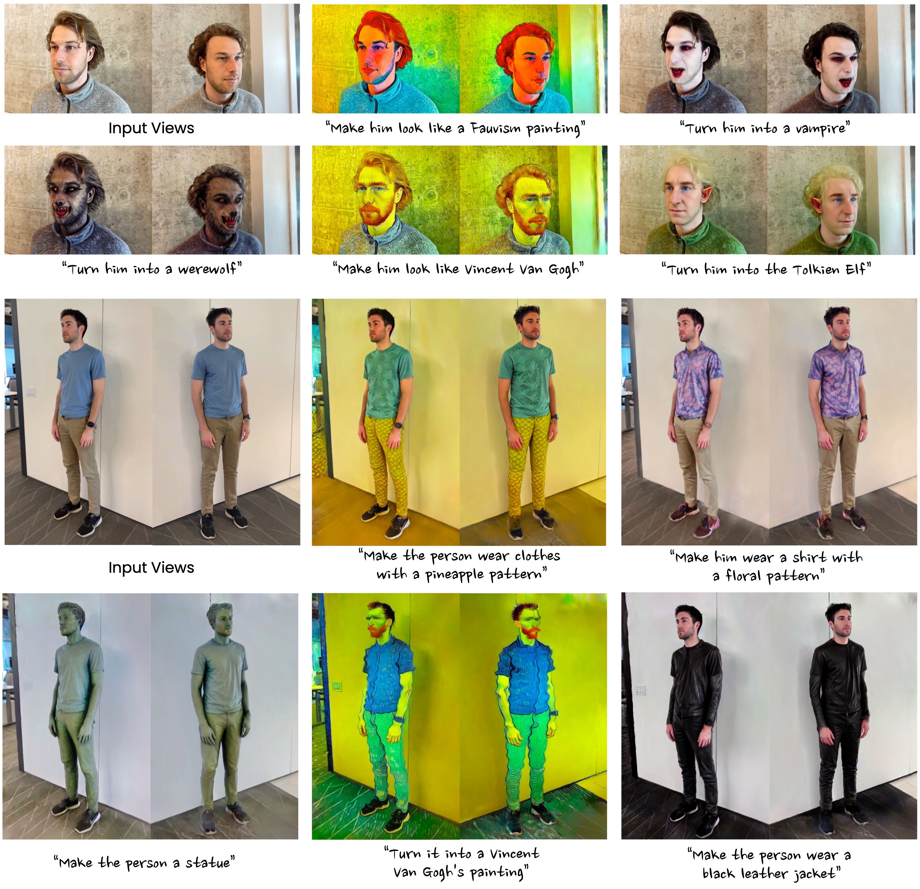 DGE: Direct Gaussian 3D Editing by Consistent Multi-view Editing