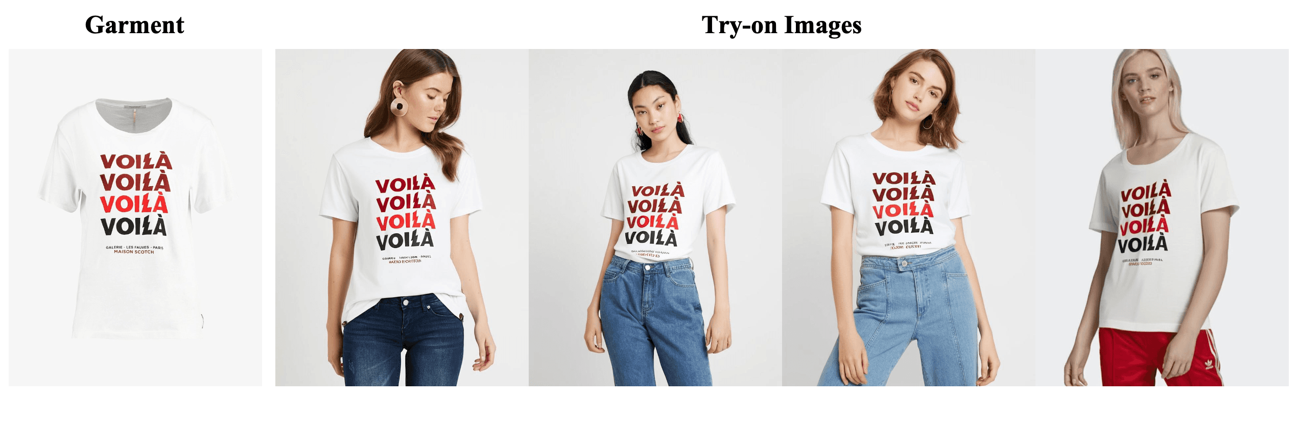 Improving Diffusion Models for Virtual Try-on