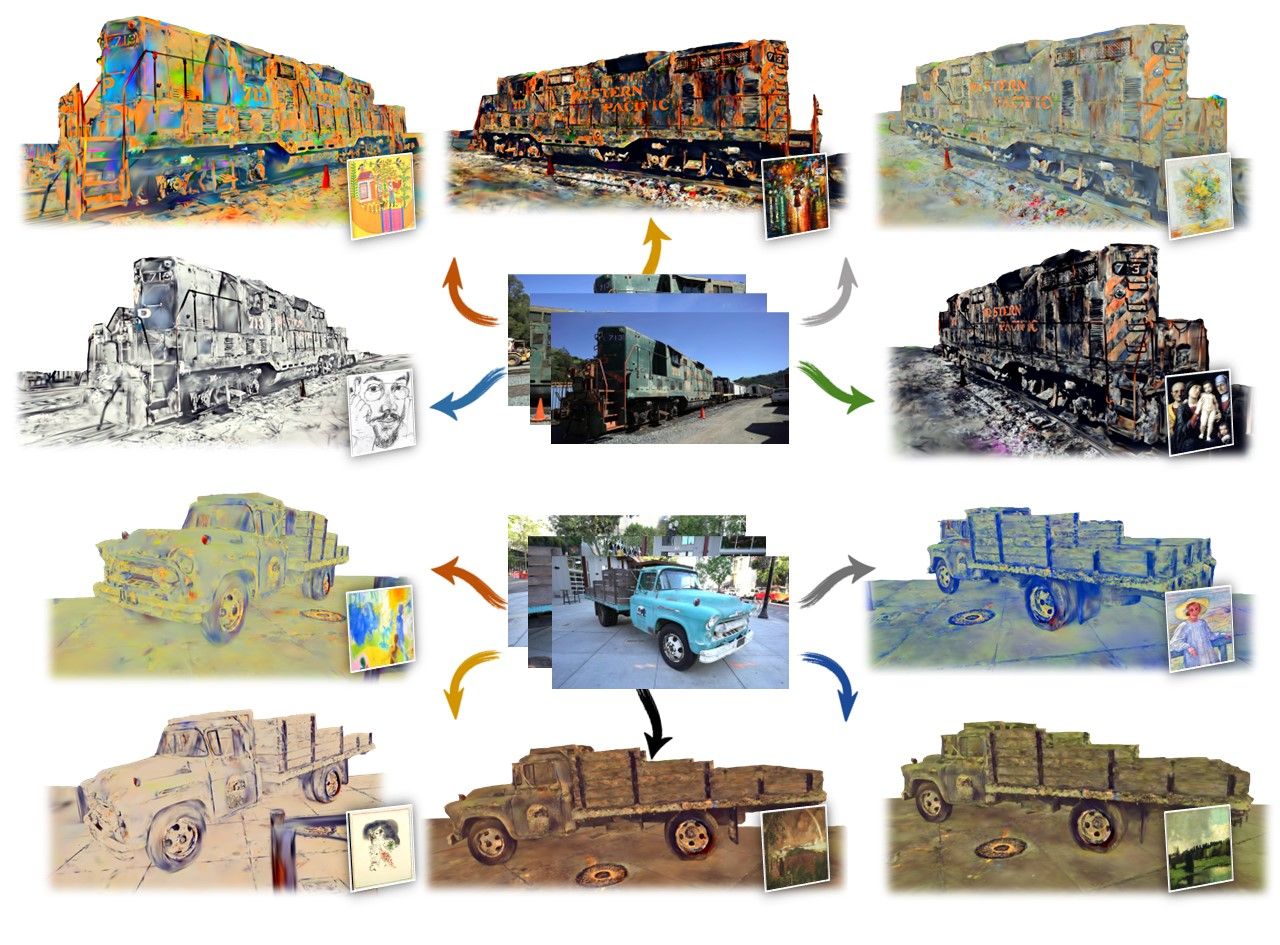 StyleGaussian: Instant 3D Style Transfer with Gaussian Splatting